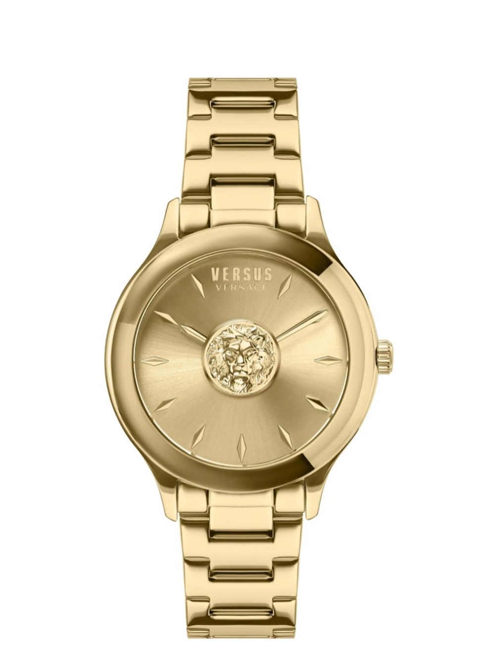 Versus Versace Gold Stainless Steel Bracelet Watch